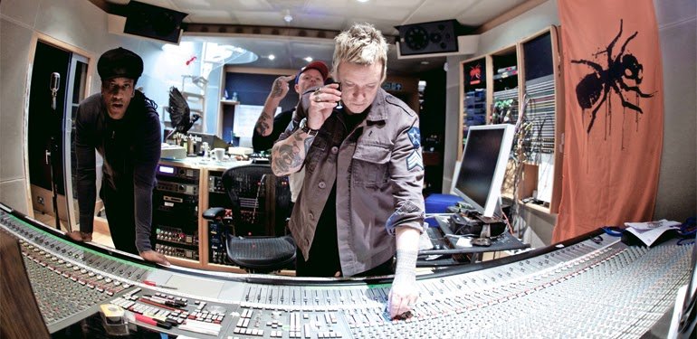 The Prodigy at studio 2014
