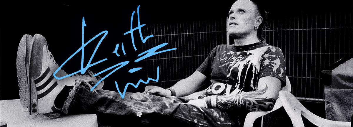 Keith Flint from the Prodigy